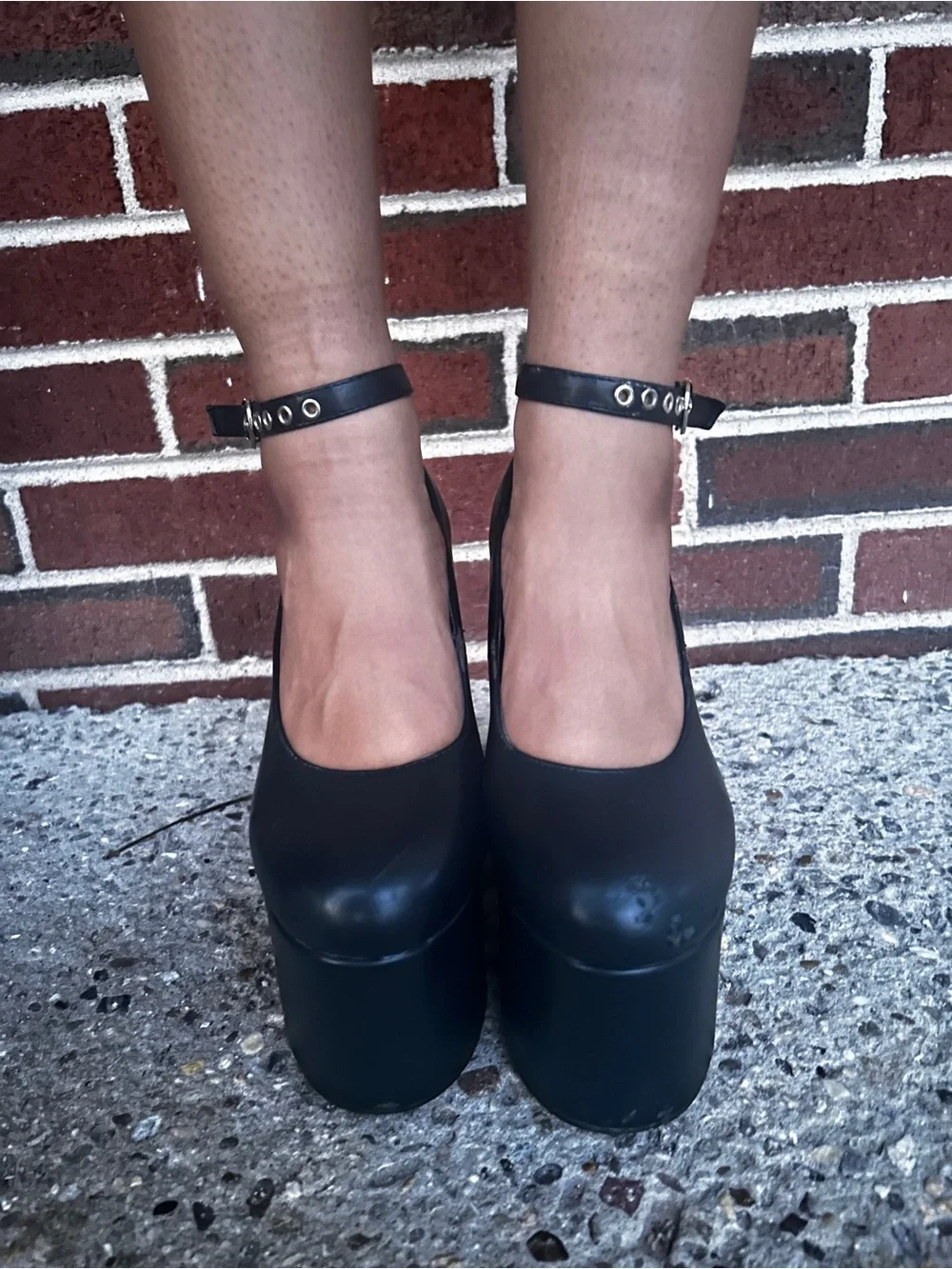 Dolls Kill Lamoda Gothic platform heels//size 9